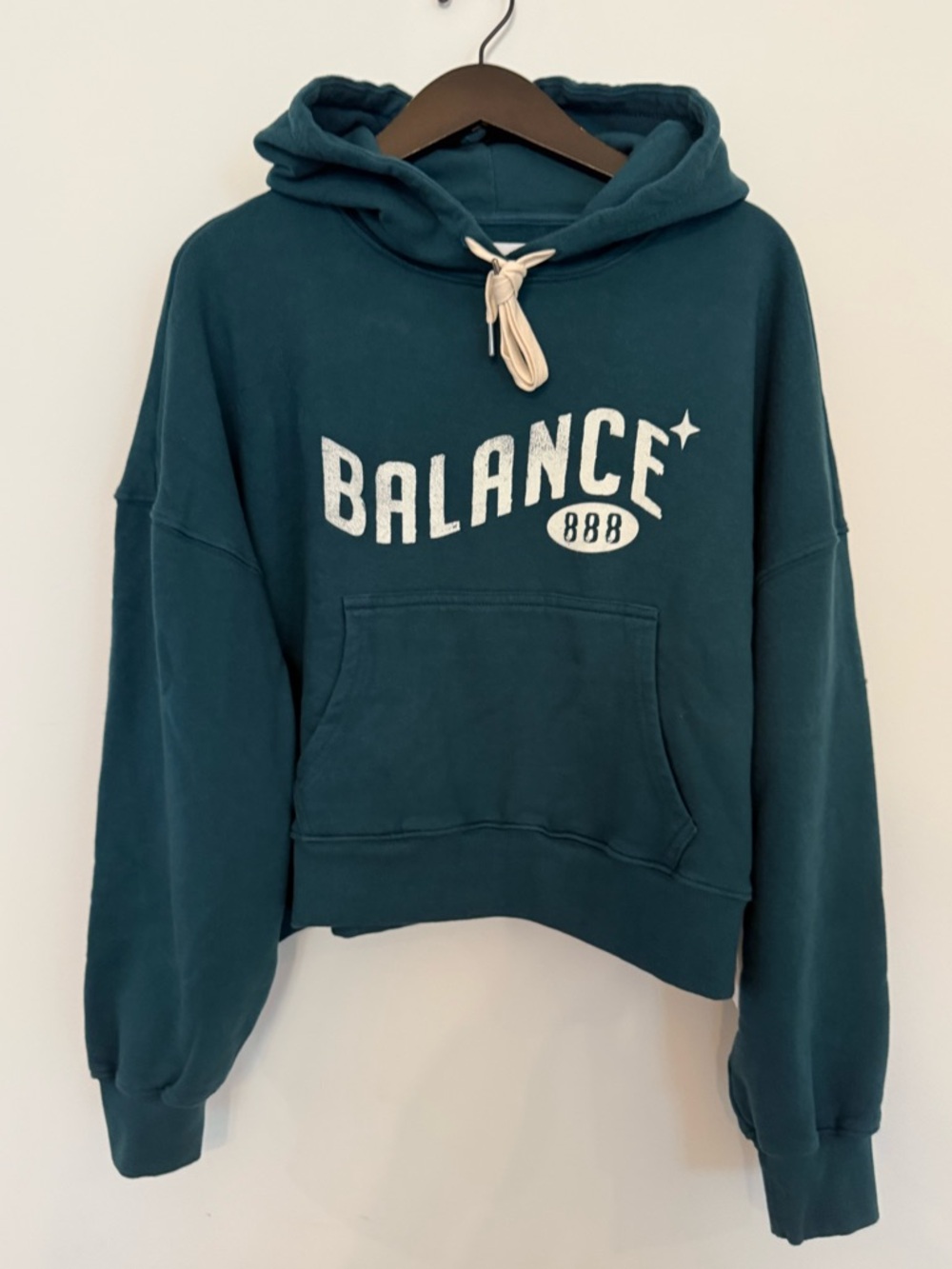 🧘♀️NWT Spiritual Gangster Balance Olsen Cropped Hoodie 888 Large - Picture 6 of 10